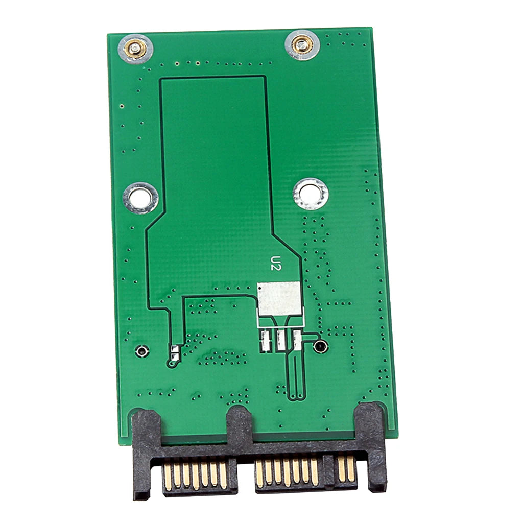 Prettyia   mSATA   SSD   HHD   to   1 . 8   inch   7 + 9   Micro   SATA   Adapter   PCB   Board