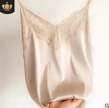 Sexy Lace Camisole Women Silk Spaghetti Strap Top Tank Ladies Summer Tops White Lace Camisole Basic tank tops Women Shirt 2021