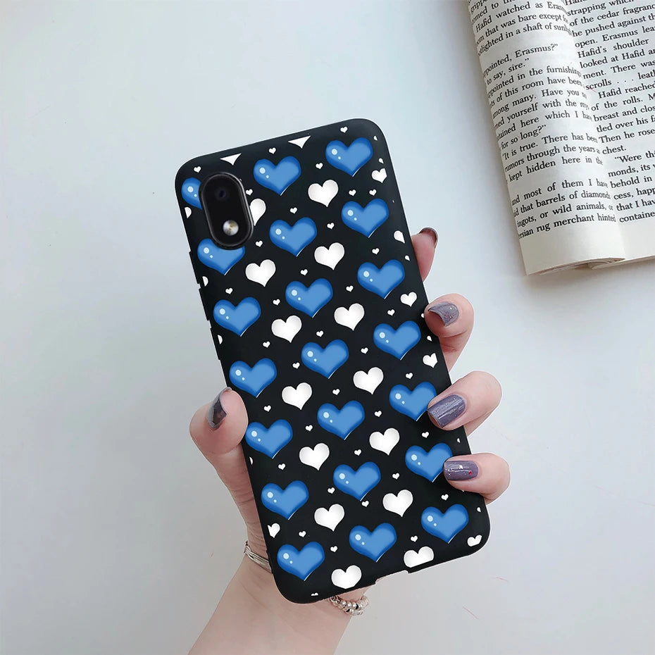 For Samsung Galaxy A01 core Cases Silicon Back Cover Soft Sunflower Phone Case For Samsung A01 core SM-A013 a 01 m01 Core Case