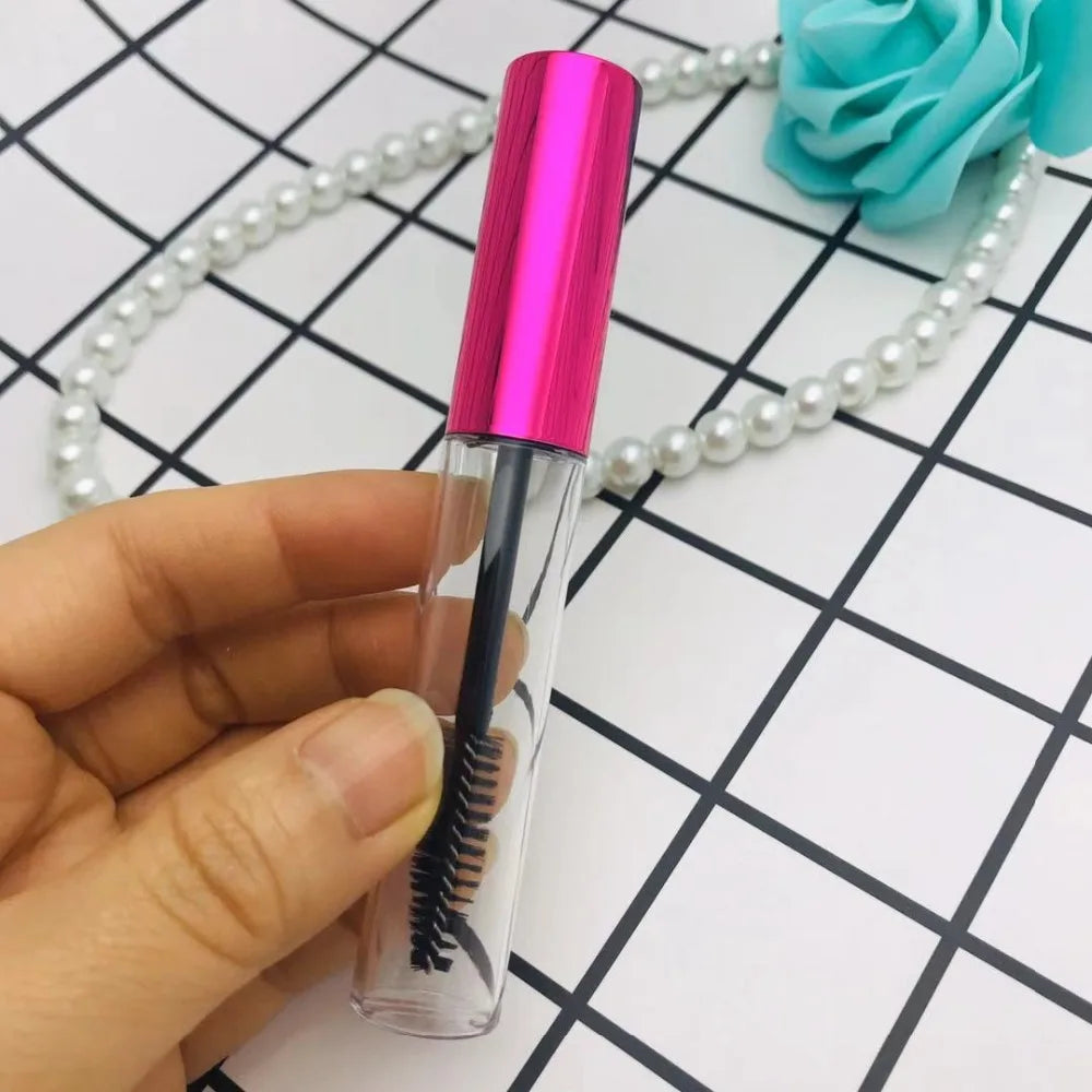10/30/50/100pcs 10ml Empty Mascara Tubes DIY Lipgloss Containers  Eyeliner Bottle Lipstick Cosmetic Packaging Cans Wholesale