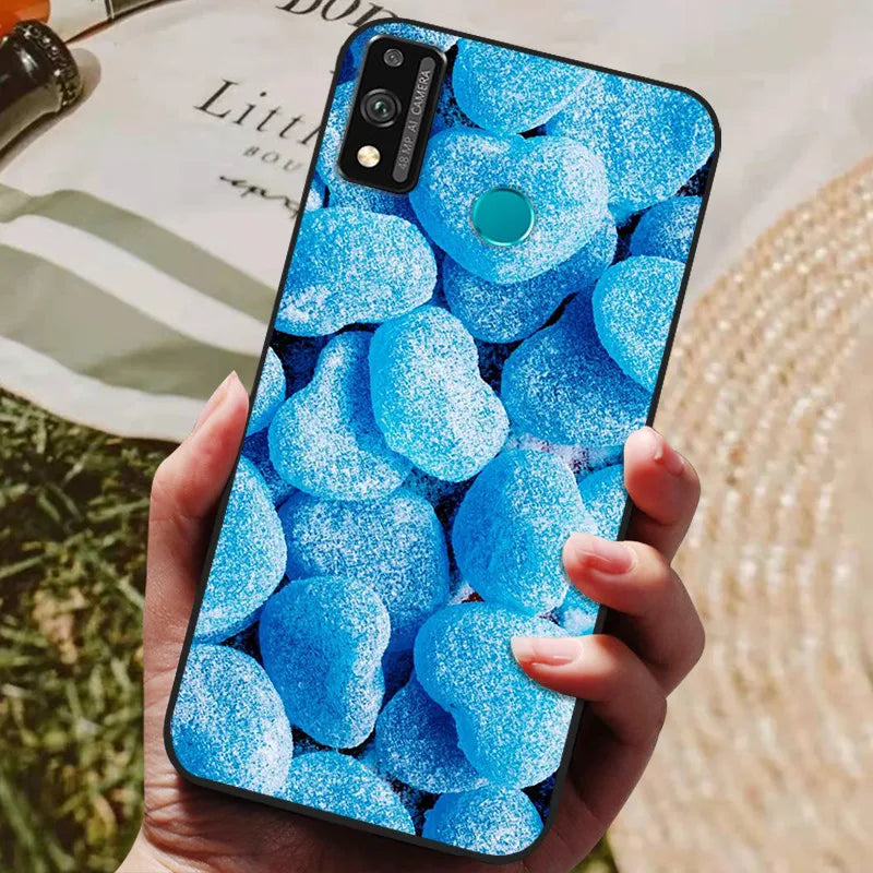 For Honor 9x lite Case Wolf Cartoon Silicon Soft TPU Back Cover For Huawei Honor 9X lite Phone Cases Honor9x Lite Fundas Coque