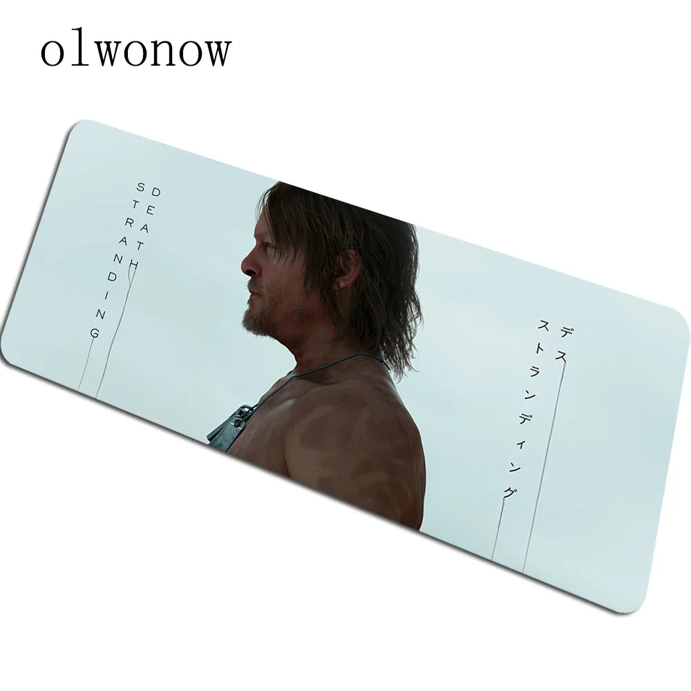 Death Stranding mousepad Domineering gaming mouse pad pc computer gamer accessories mat Indie Pop laptop desk protector pads