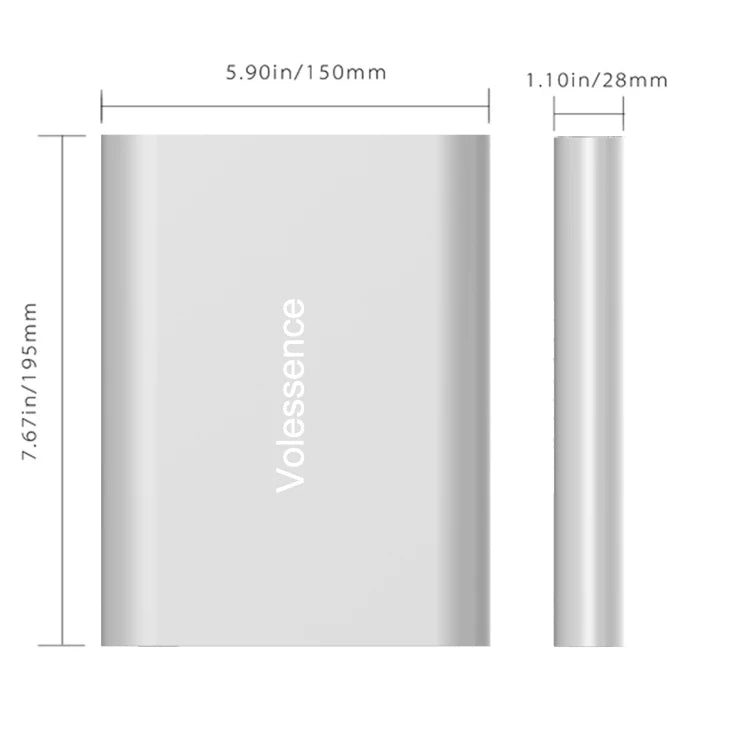 Shenzhen New Consumer Electronic External Battery Notebook Power Bank Fast Charging 50000mAh Portable Charger for Laptops