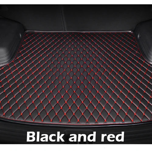 Car trunk mat for Infiniti Q50 Non-hybrid 2014 2015 cargo liner carpet interior accessories cover