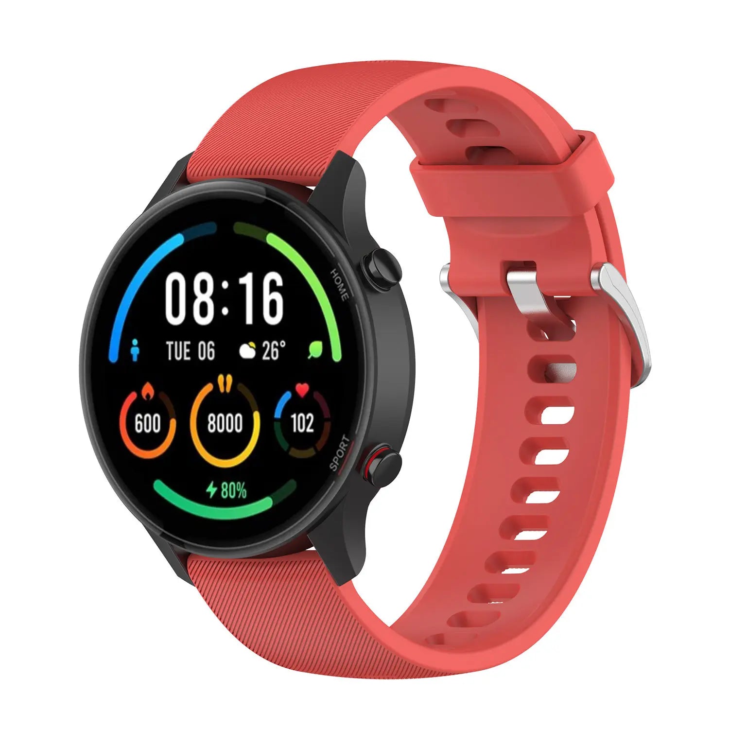 22MM Silicone WatchBand Strap For Xiaomi MI Watch Color Sport Smart Wristband For Xiaomi Haylou RT LS05S Bracelet WirstStrap