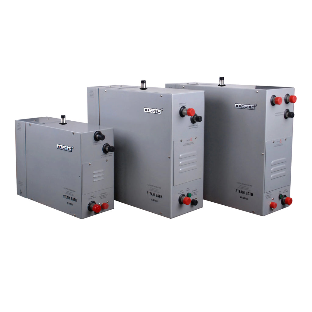 Original Coasts 3-24KW High Power Steam Generator for Steam Bath With Touch Panel