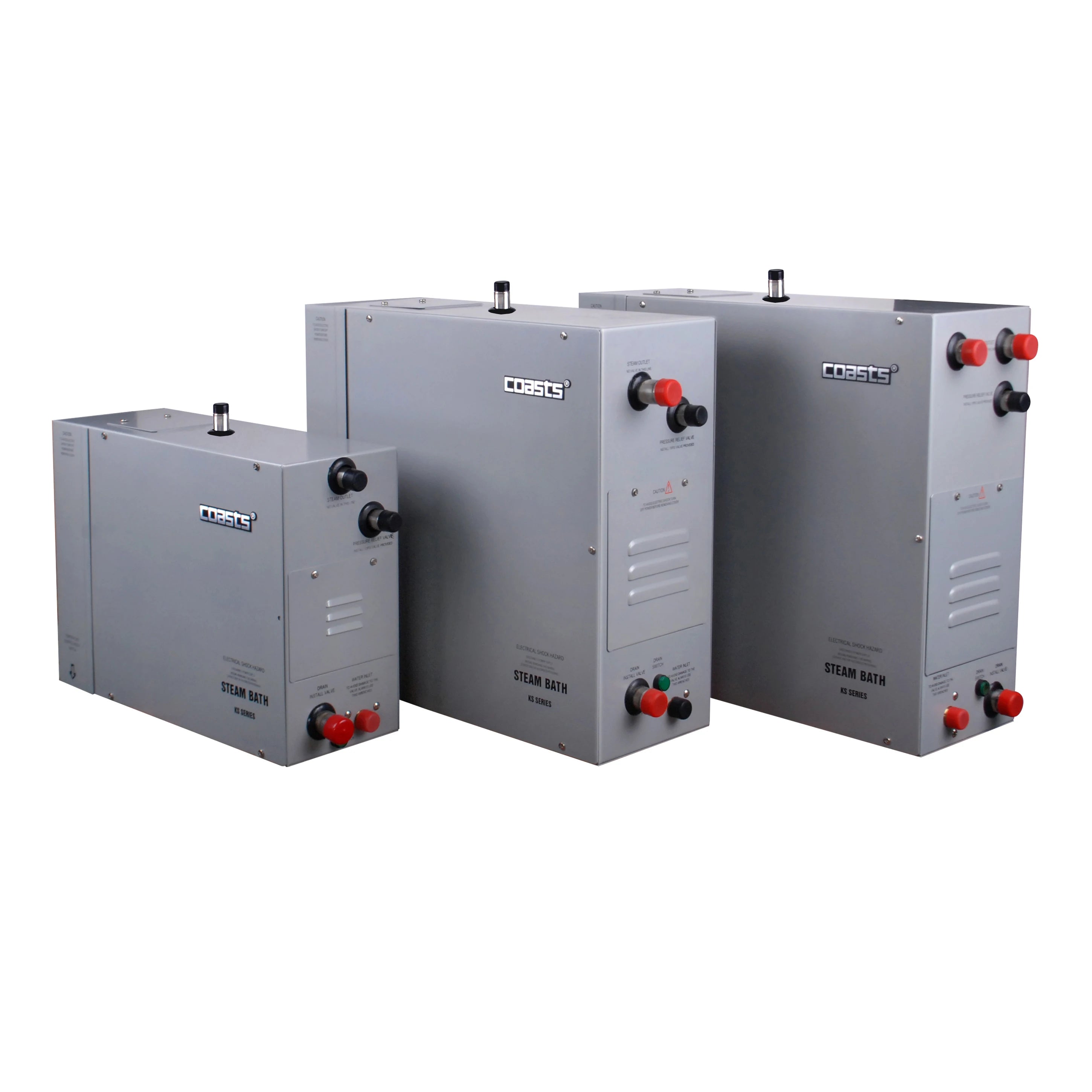 Original Coasts 3-24KW High Power Steam Generator for Steam Bath With Touch Panel