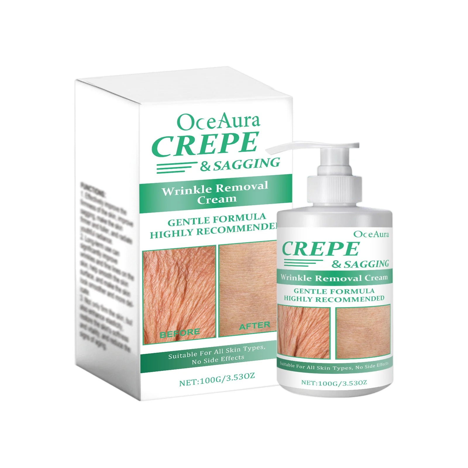 OceAura Firming Body Care Cream Elastic Skin Firming Hydrating and Moisturizing Body Nourishing Cream