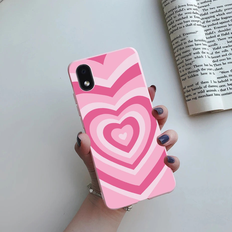 For Samsung Galaxy A01 core Cases Silicon Back Cover Soft Sunflower Phone Case For Samsung A01 core SM-A013 a 01 m01 Core Case