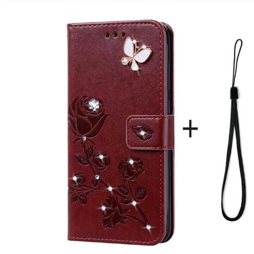 Leather Flip Case For Motorola Moto G04 G14 G24 Power G34 G54 G84 Protective Phone Cover Wallet Card Slot Coque Fundas