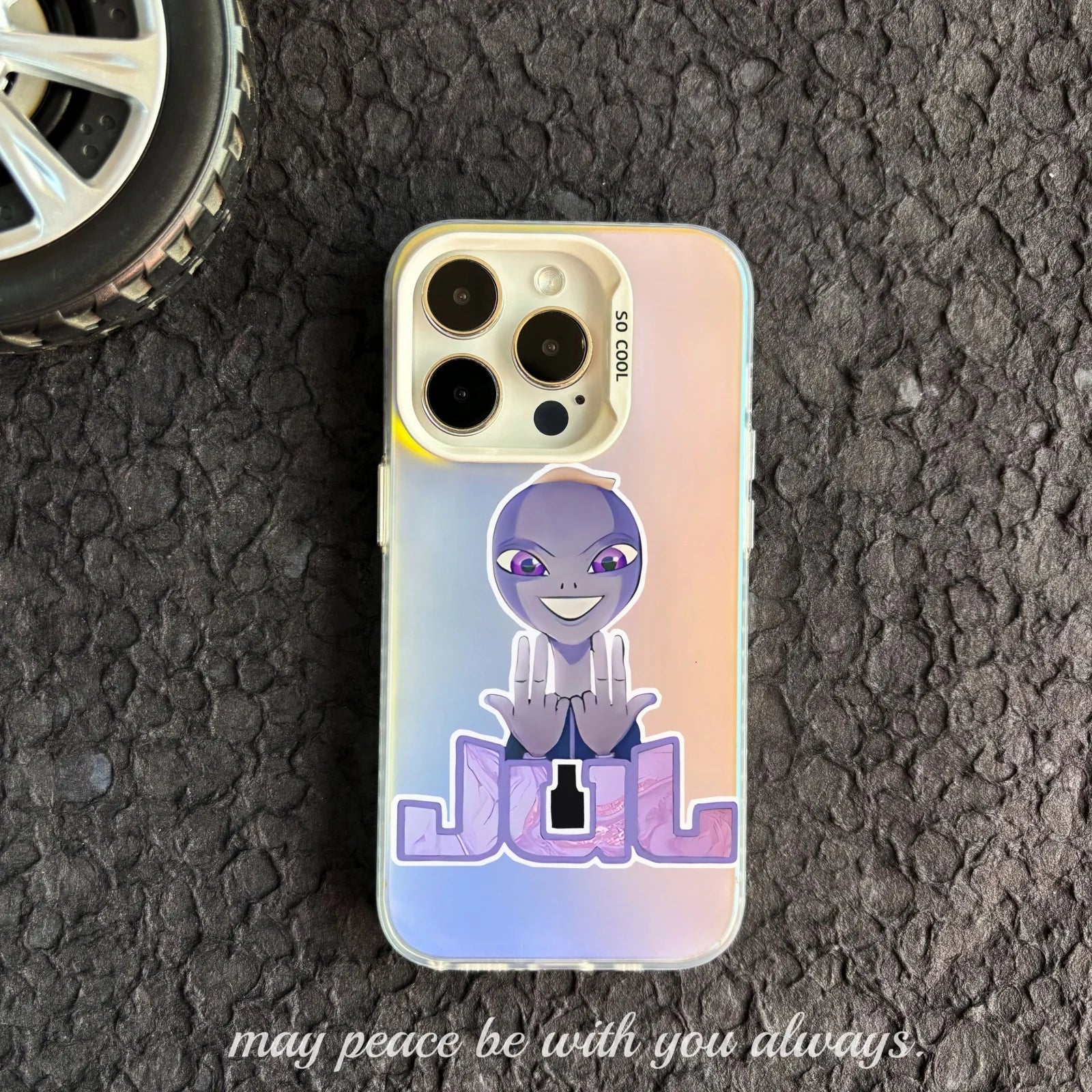 Stylish Telephone Coque Jul for iPhone 7 8 Xs Xr 11 12 13 14 15 16 Pro Max Designer Phone Case Hull