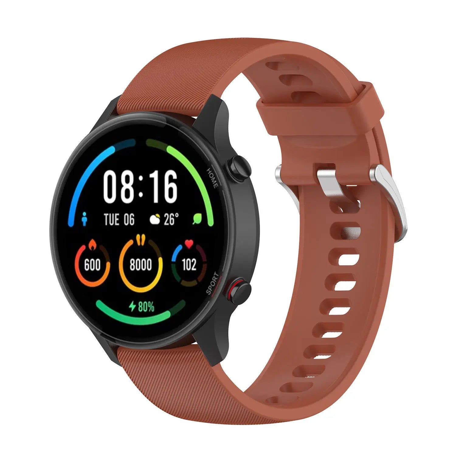 22MM Silicone WatchBand Strap For Xiaomi MI Watch Color Sport Smart Wristband For Xiaomi Haylou RT LS05S Bracelet WirstStrap