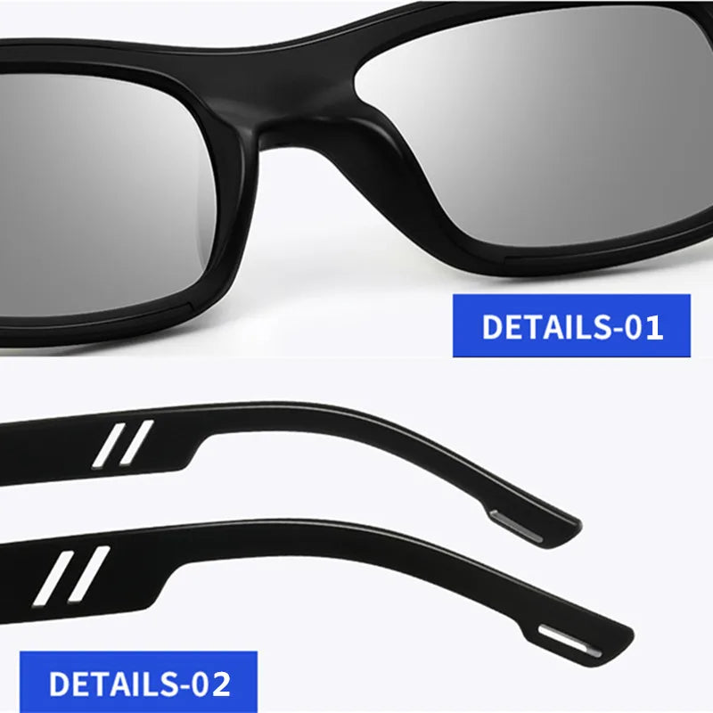 ZHIYI Smart Chameleon Driving Glasses LCD Computer Chip 0.1 Second Photochromic Polarized Sunglasses Wholesale Eye Protection
