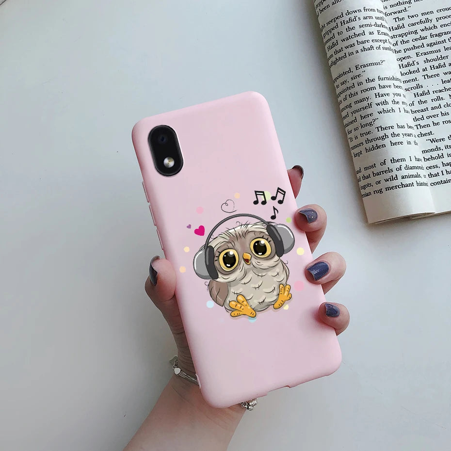 For Samsung Galaxy A01 core Cases Silicon Back Cover Soft Sunflower Phone Case For Samsung A01 core SM-A013 a 01 m01 Core Case