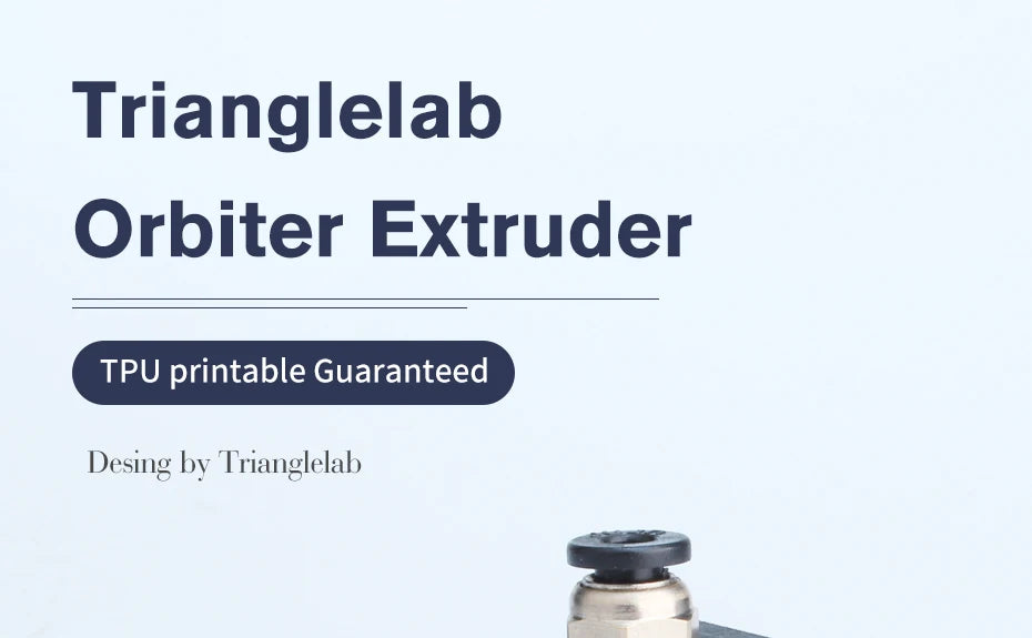 Trianglelab(Genuine Authorized) Orbiter Extruder V1.5 Full Version With MOTOR for  Compatible DDE-O PLA PEI TPU ABS
