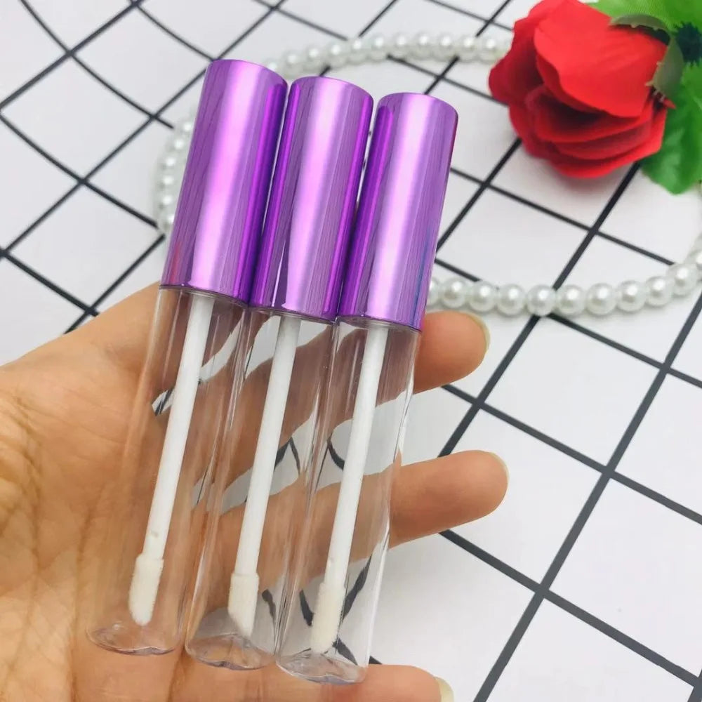 10/30/50/100pcs 10ml Empty Mascara Tubes DIY Lipgloss Containers  Eyeliner Bottle Lipstick Cosmetic Packaging Cans Wholesale