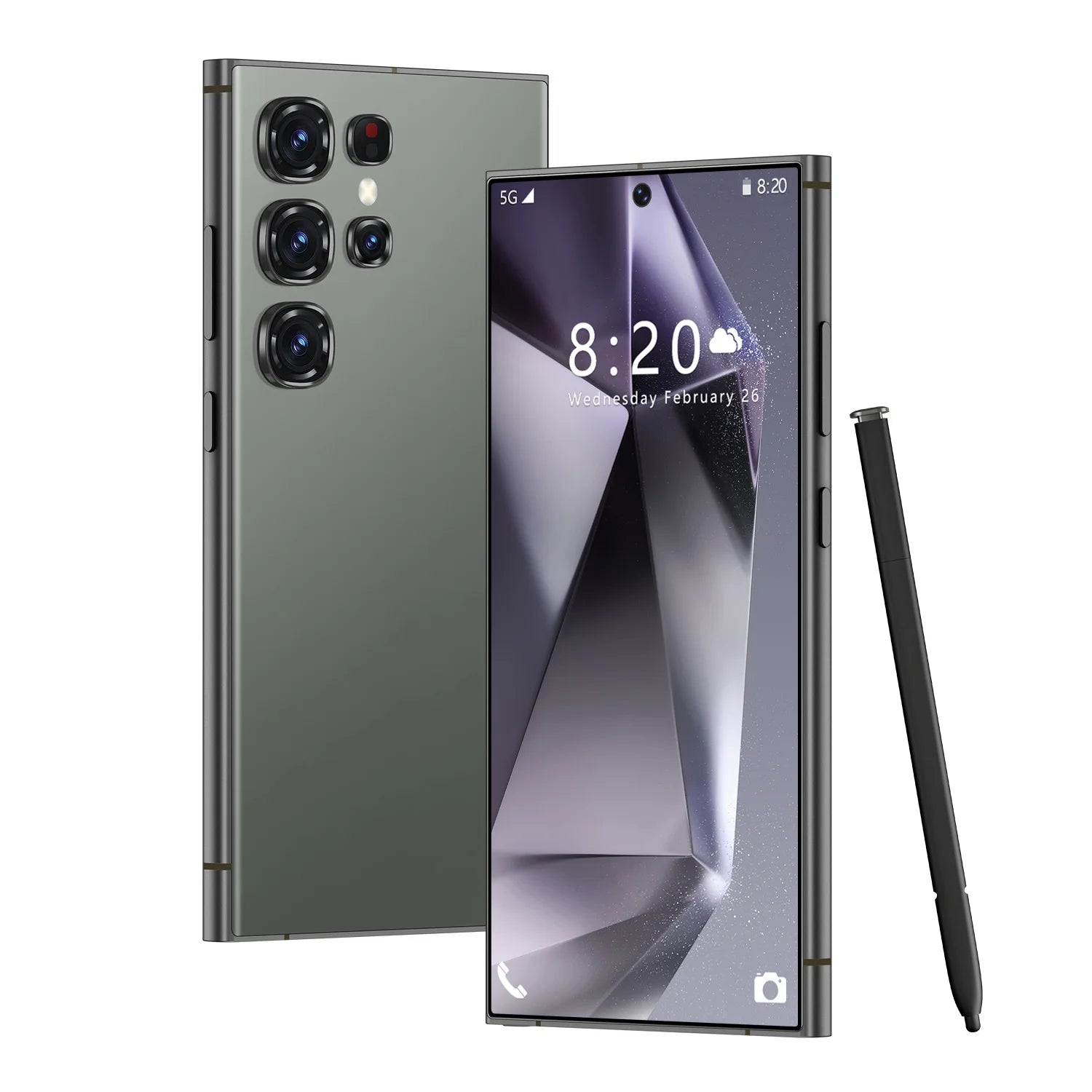 Chinooe Telephone Portable S25 Ultra 16+1TB Unlocked 5G Android 13 Multi-language Octa Core HD Display CDMA 108MP Rear LTE