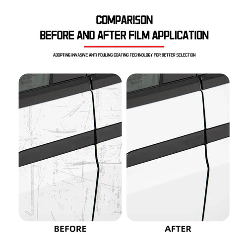 23-Year-Old Model X Glossy TPU PPF Pre-Cut Car Paint Protection Film Self-Repairing Anti-Yellowing Material UV Proof for Body