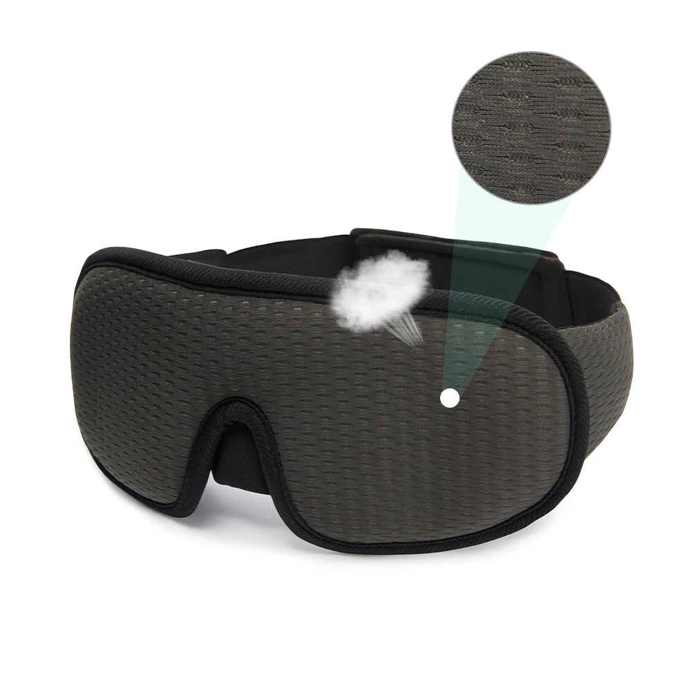 Breathable 3D Sleeping Mask Block Out Light Sleep Mask For Eyes Slaapmasker Eye Shade Blindfold Sleeping Aid Face Mask Eyepatch