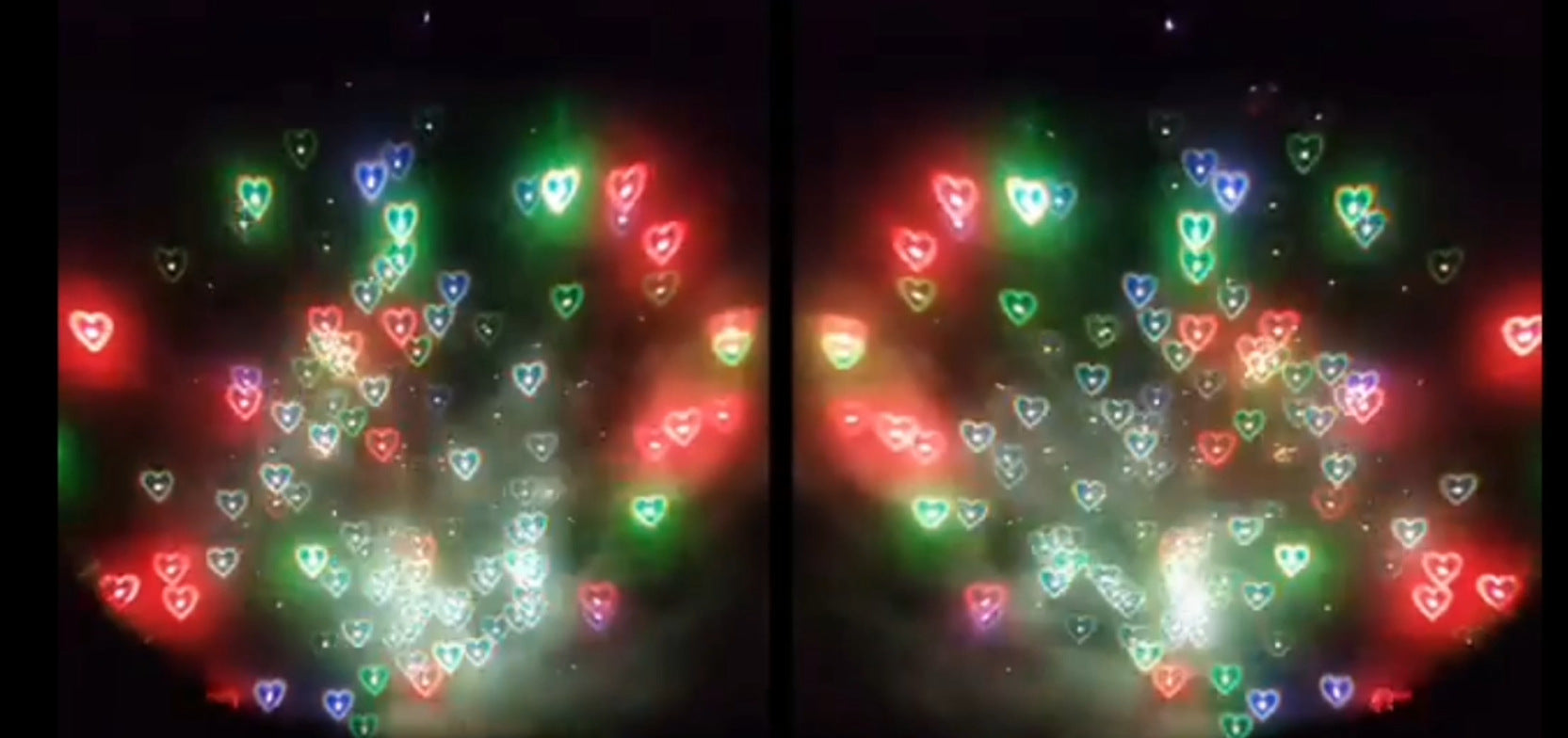 Funny 3D Glasses Love and Star Special Effects 3D Glasses Firework Diffraction Eyewear Mirror Light Rainbow Show Part