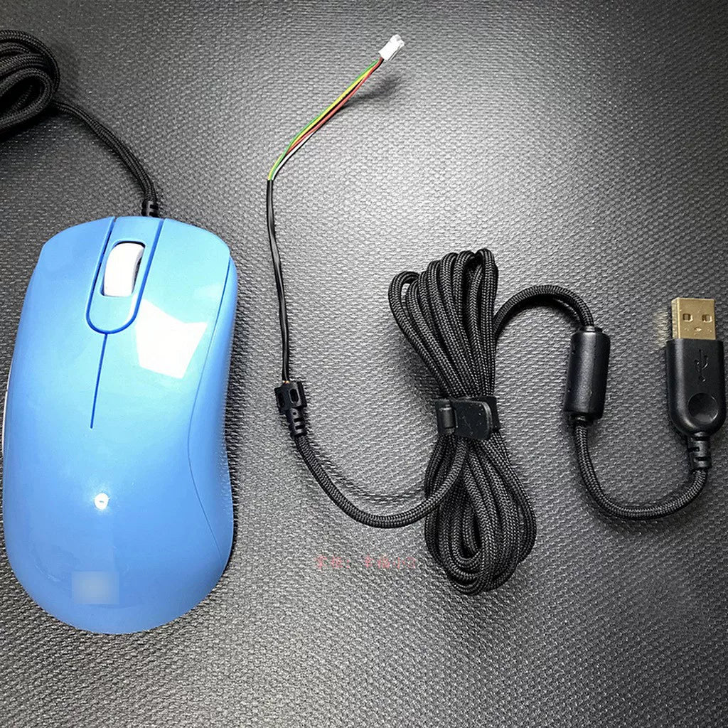1 Piece USB Paracord Mouse Cable For Zowie EC1 EC2 -A -B FK1 FK2 FK + ZA 11 12 13 S1 S2 Soft Mice Wire Line