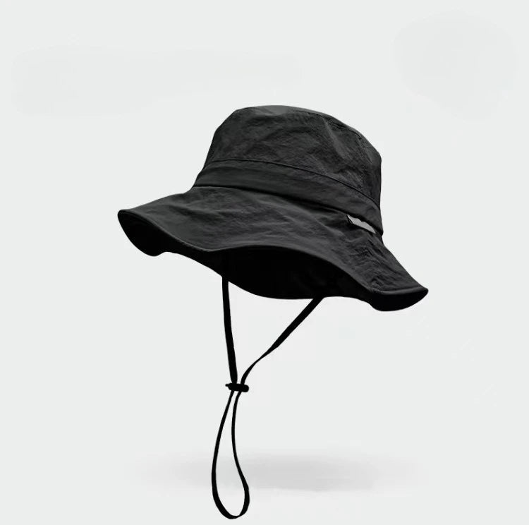 Summer Outdoor Bucket Hat for Women Men Anti-Sun Adjustable Sunscreen Hat Anti-UV Breathable Beach Hat