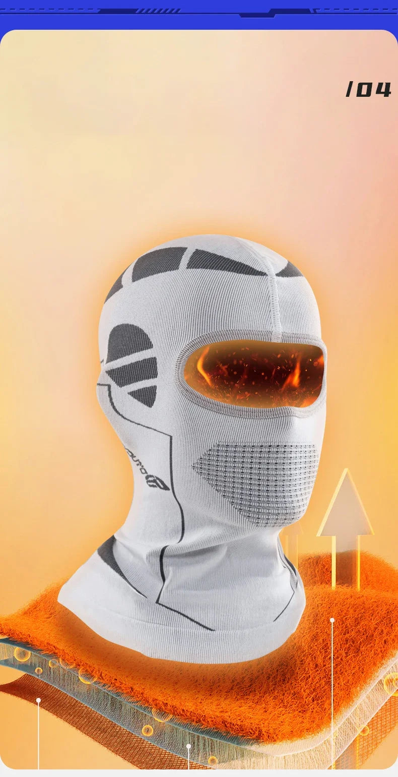 New Men Women Cold-Proof Thermal Scarf Winter Skiing Hat Balaclava Full Face Mask Outdoor Cycling Fishing Head Helmet Liner Caps