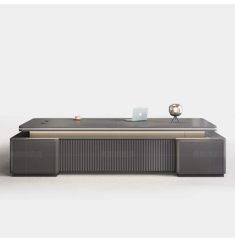 Designer Modern Computer Desk Luxury Office Table Organizer Ideal Gaming Space Office Enhancement Muebles Oficina Decoration