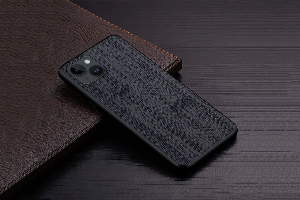 Case for iPhone 15 14 13 12 11 Pro Max Plus Mini 5G bamboo wood pattern Leather cover Luxury coque for iPhone 15 pro max case