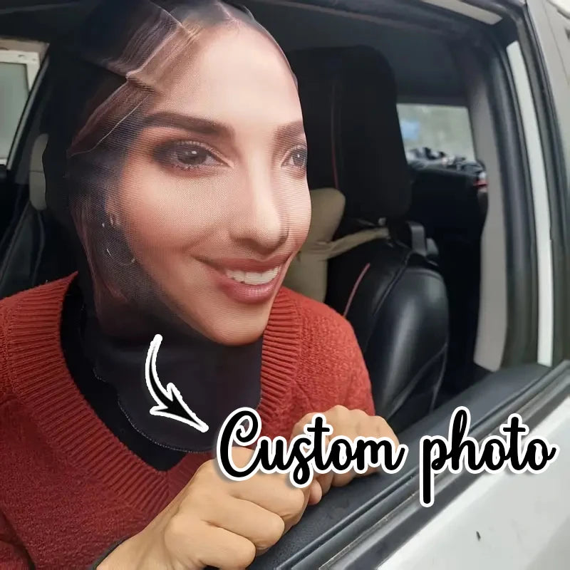1pc Customized Photo Funny Headgear, Role-Playing Accessories, Party/Festival/Halloween Mask Decoration (Upload Facial Photo)