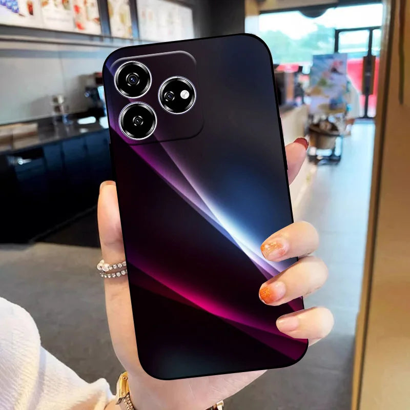 For ZTE Blade V60 Phone Case Axon60 Fashion Back Cover For ZTE Nubia V60 Soft Silicone TPU Case Axon 60 Z2356 Shockproof Capa