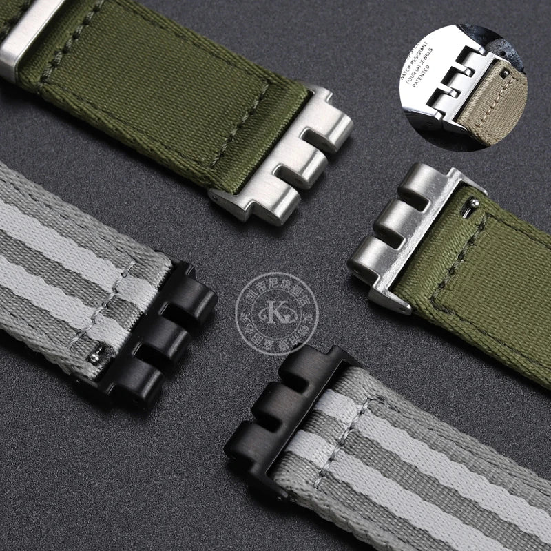 17mm 19mm 21mm Nylon WatchBand For SWATCH YVS420 YVS454 YVS451 YVS400 YVB404 Watch Strap Soft Canvas Watch Chain Men Women