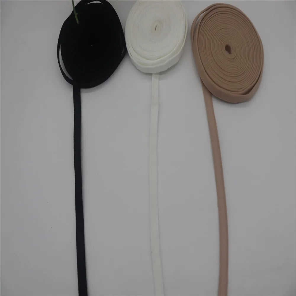 UNDERWIRE REPLACEMENT BRA COVER BAND RIBBON 5 YARDS DIY UNDERWEAR RING BINDING FABRIC BAND