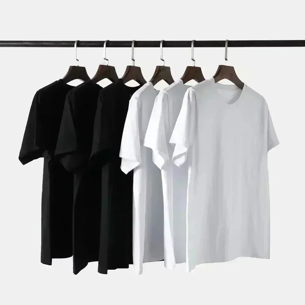 2026 Fitness man's loose sports T-shirt. Made of cotton, it is comfortable and suitable for sports enthusiasts.