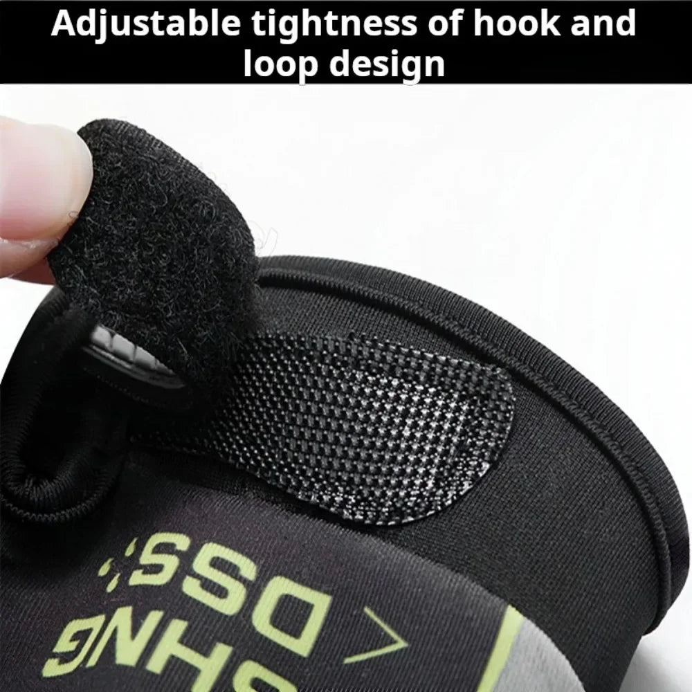 High Quality Fishing Gloves for Men Summer Fishing Road Sub Sunscreen and Anti Slip Ice Silk Breathable Thin Three Finger Gloves