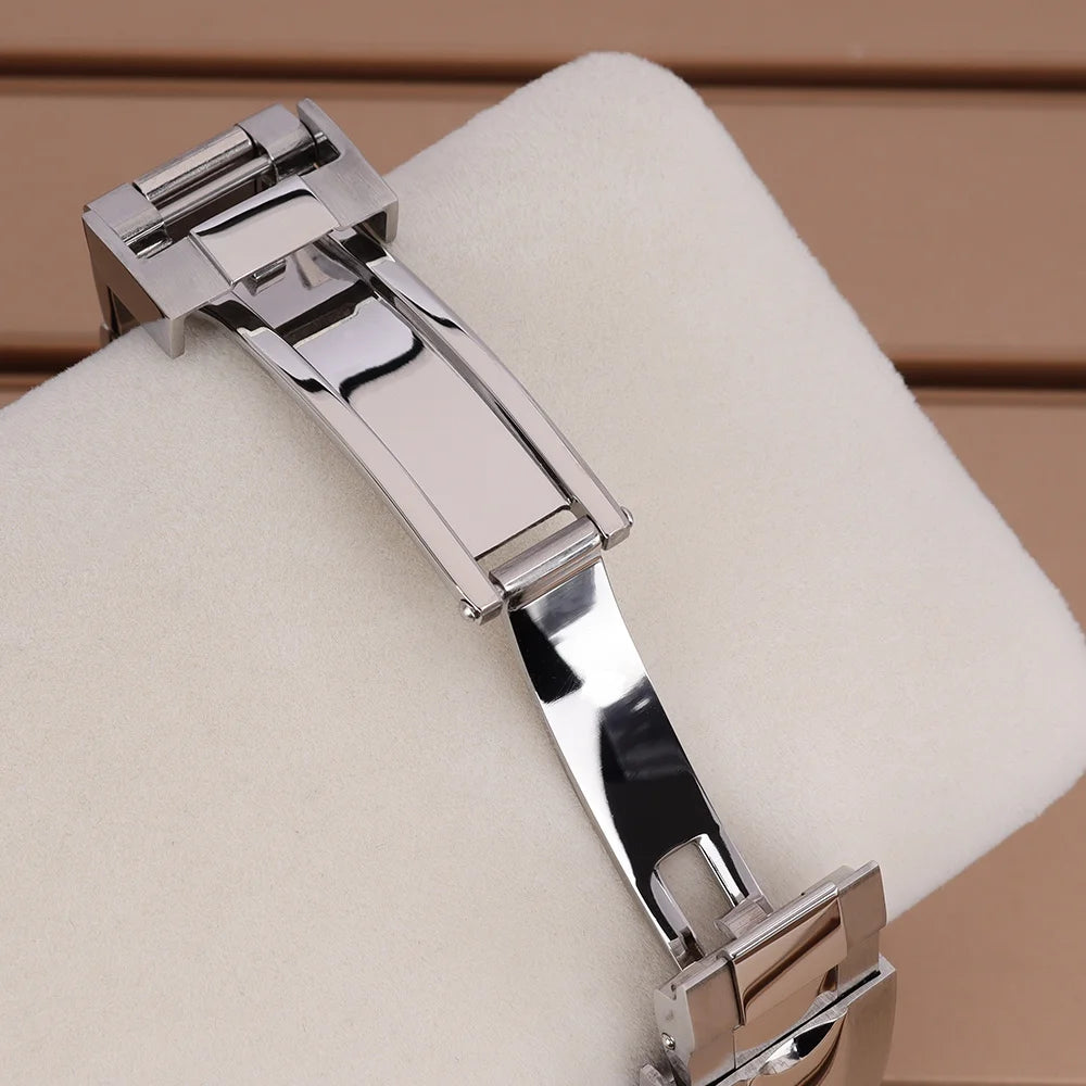 39mm/36mm Fluted Watch Case Sapphire Glass For Datejust Air King Oyster NH35 NH36 NH38 NH34 NH70 Miyota8215 8205 Movt 28.5mmDial