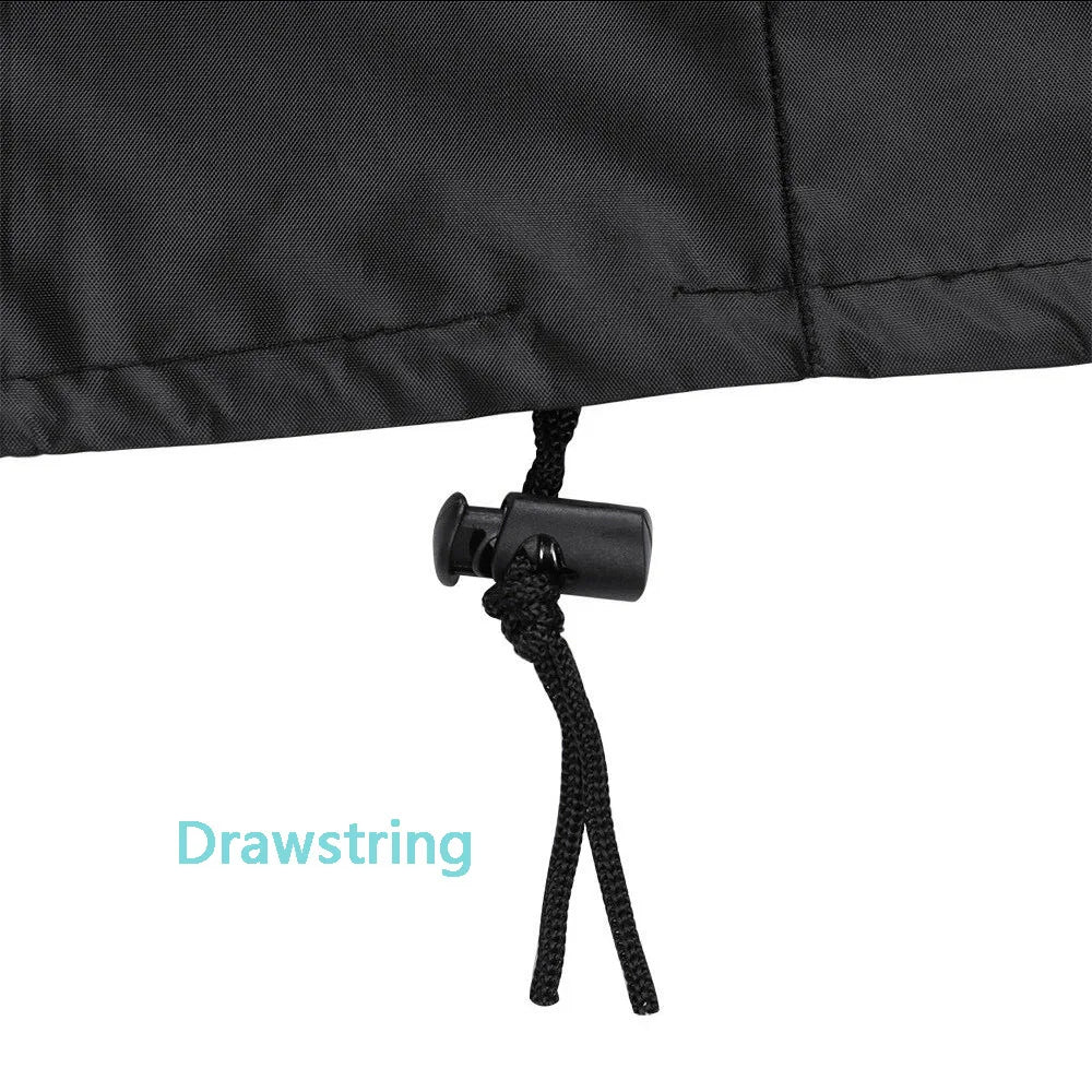 210D Oxford Cloth Lawn Mower Cover UV Protection Snow Blower Dust Cover Outdoor Garden Sunscreen Tractor Protection Covers