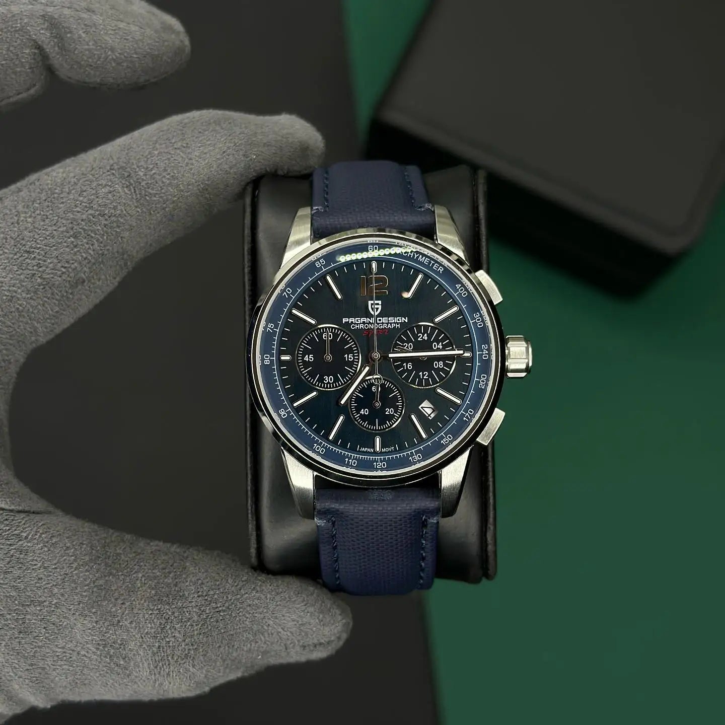 PAGANI DESIGN 2025 New Luxury Fashion Casual Men Quartz Watches VK63 100M Water Resistant Sapphire Glass Stainless Steel Watches