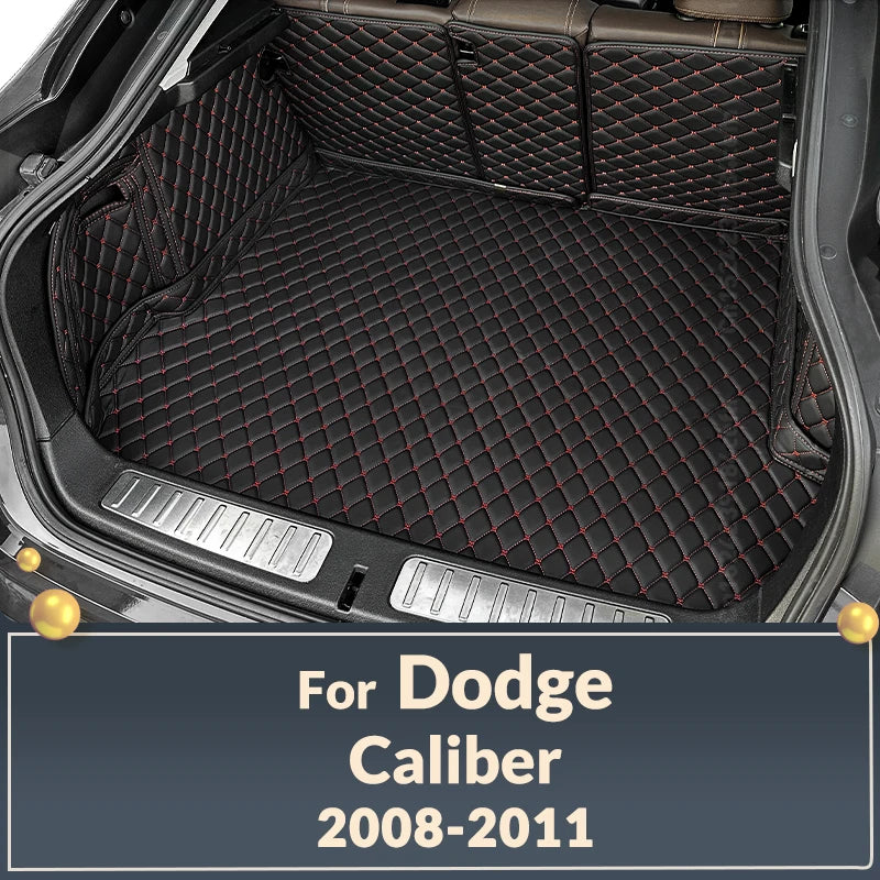 Car trunk mat for Dodge Caliber 2008 2009 2010 2011 Cargo Liner Carpet Interior Parts Accessories Cover