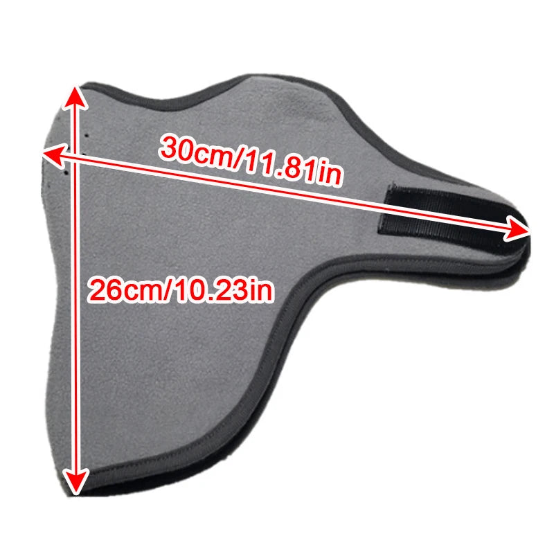 Fleece Face Mask Neck Warmer Winter Windproof Warm Mask Cycling Face Mask Women Men Sport Scarf Ski Hiking Riding Mask Gaiter