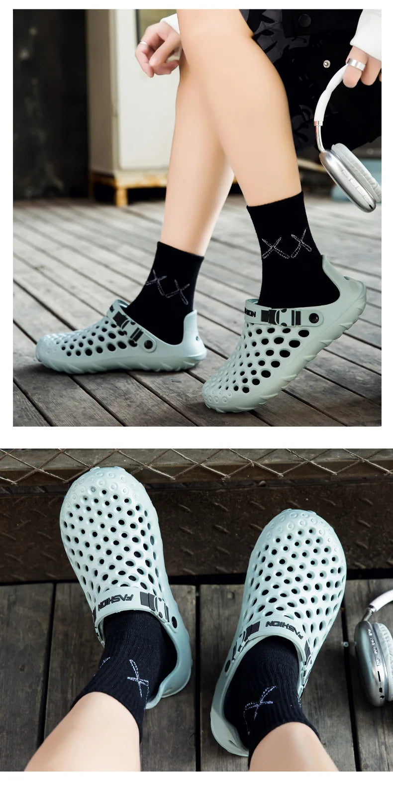 Mens Summer Sandals Comfortable Soft Slippers Breathable Lightweight Outdoor Casual Shoes for Men