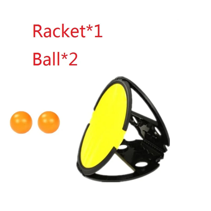 Multiple People Games Parent-Child Throwing Catching Toy Sports Fitness Hand Grasping The Ball Racket for Adult Children Gifts