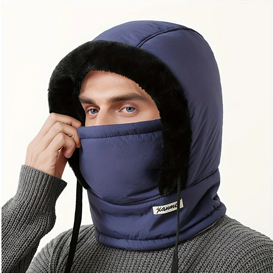 Winter Balaclava Face Mask Neck Gaiter Windproof Warm Ski Head Cover Cap Unisex Adjustable Multifunctional Thermal Cycling Mask