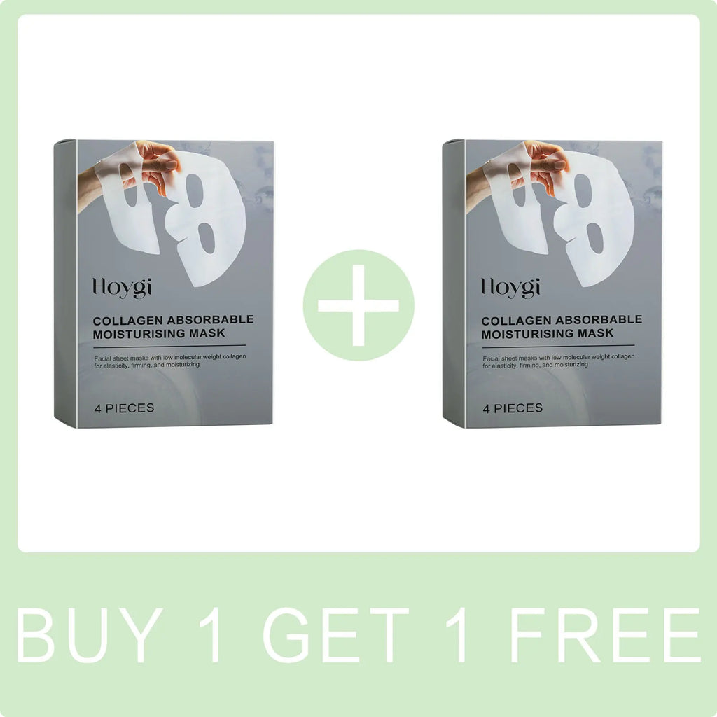 Collagen Face Mask Hydrating Shrinking Pores Fade Fine Lines Moisturizing Refreshing Hyaluronic Acid Sheet Mask Korean Skin Care