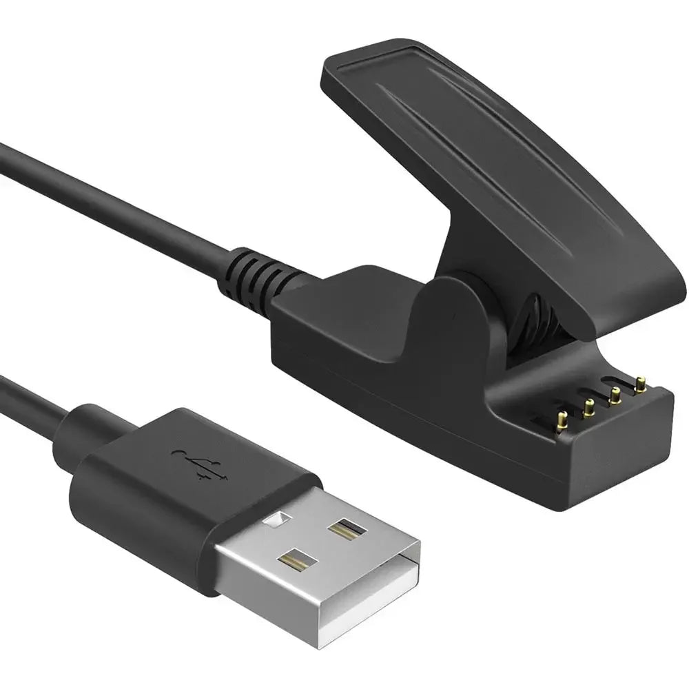 Charger for Garmin Forerunner Lily 2 35 230 235 630 645 Music 735XT, Approach G10 S20, Vivomove HR - USB Charging Cable