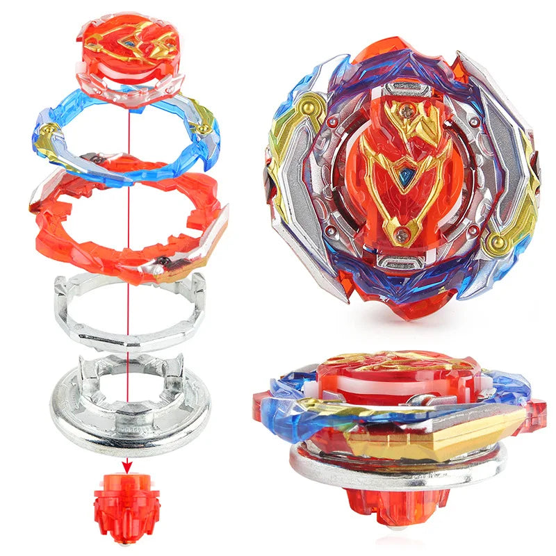 Burst Bey Gyro Toy for Boys Metal Battle Top Fighting Spinning Game Blades Toys