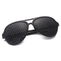 Porous Glasses Improving Small Hole Glasses Pinhole Eyewear Portable Pinhole Sunglasses For Outdoor Use Students Computer Users
