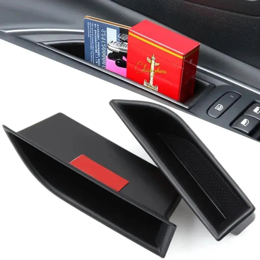 Car Door Handle Armrest Storage Box Case Holder Container Tray Apply For Peugeot 3008 5008 GT 2016-2023