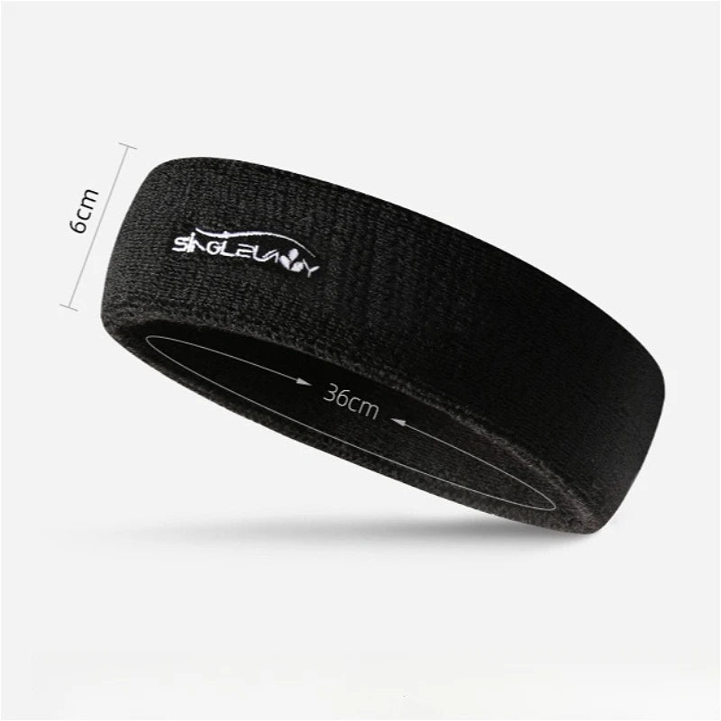 1pc Sports Headband Sweatband Anti-Sweat Headband Sweat-Absorbing Headband Basketball Running Yoga Fitness Outdoor