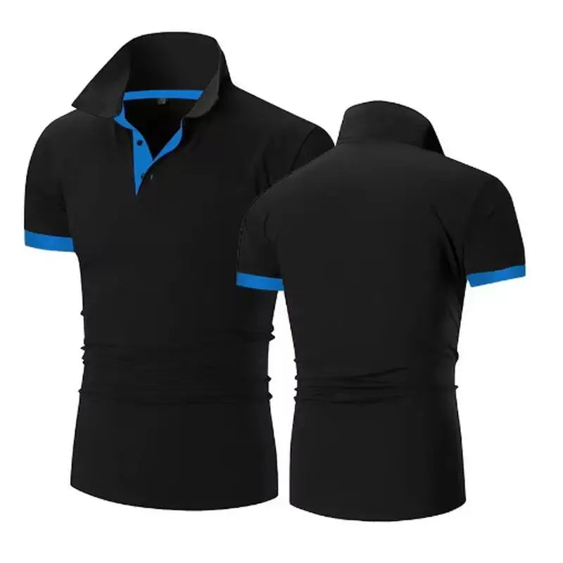 Custom Logo Casual Customize Polo Shirt Men's Summer Fashion T-Shirt Sports Wear Slim Outdoor Duplex prints Clothes S~5XL 2025